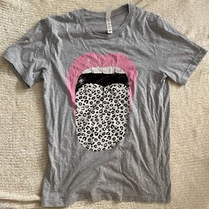 Tongue Print Tee